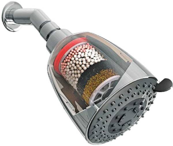 Water Science WaterScience CLEO MultiFlow Shower Filter High Hardness Water Shower Head