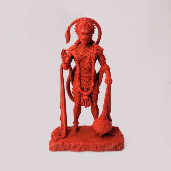 murtihub Lord King of Sarangpur Hanuman Decorative Showpiece - 12 cm