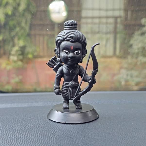 BECKON VENTURE Lord Shree Ram Ji Idol for Car Dashboard,Table,Home Decor God Statue for Gifting Decorative Showpiece - 10.1 cm