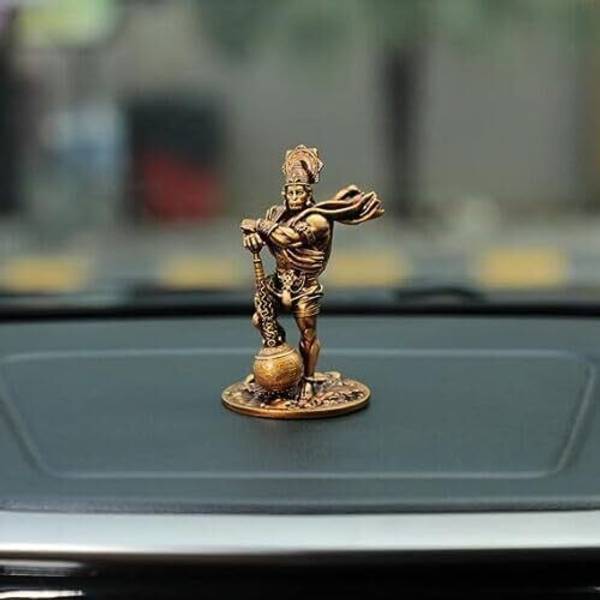DV Devesh Venture Dashboard Hanuman Idol New Decorative Showpiece - 10.9 cm