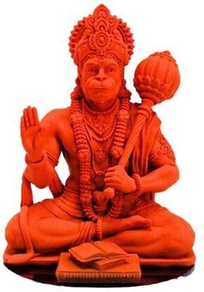 SMRK Hanuman Idol For Car Dashboard, Temple, Diwali Gift, Home Decor, Festivals Decorative Showpiece - 9 cm