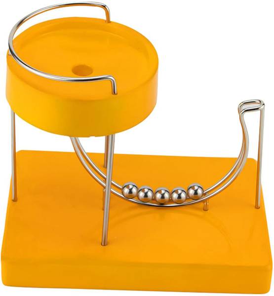 LommTree Electric Balancing Perpetual Motion Swing Revolving Gadget Physics Desk Toy Decorative Showpiece - 3 cm