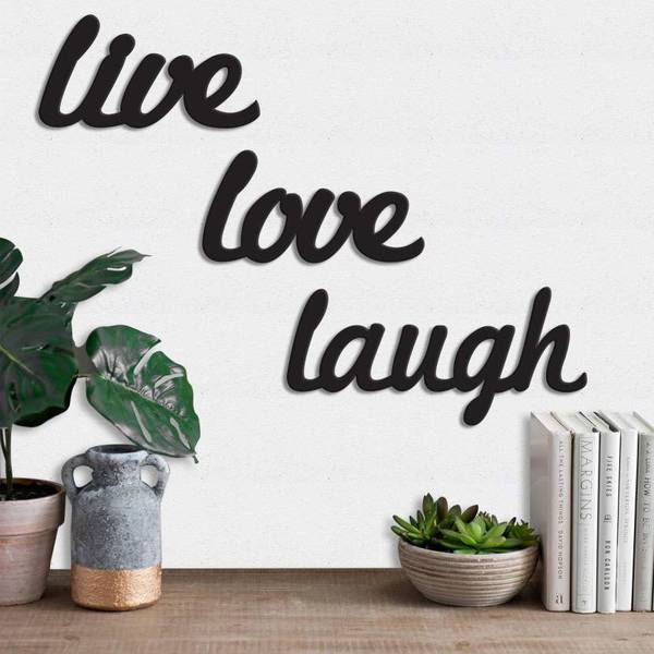 mmh Live Love Laugh Decorative Showpiece - 15 cm