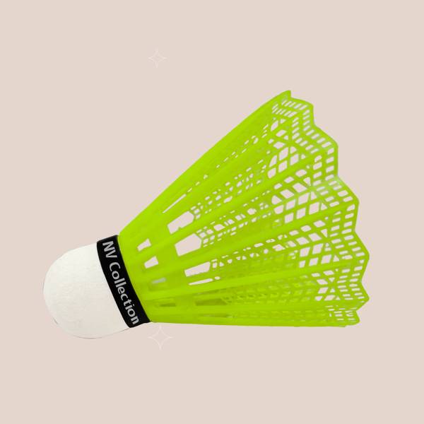 NV COLLECTION Plastic shuttle used in badminton Indoor&Outdoor Pratice Plastic Shuttle - Multicolor
