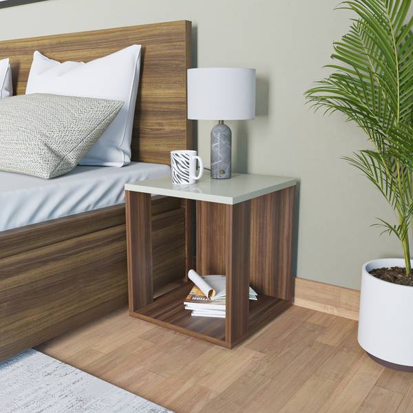 HOMEEASY Engineered Wood Bedside Table