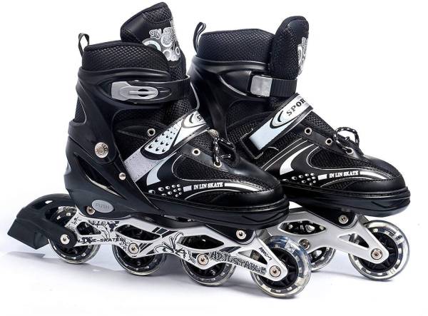 Zustle High Quality Skating in-line Shoes have Different Size and with PU LED Wheel In-line Skates - Size 6-9 UK