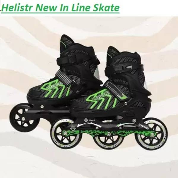 Helistar High quality Skating Shoe have different size New 3 wheel In-line Skates - Size 5-8 UK