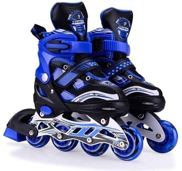 JD ENTERPEISE 4 Wheel Inline Skates Skating Shoes for Boys and