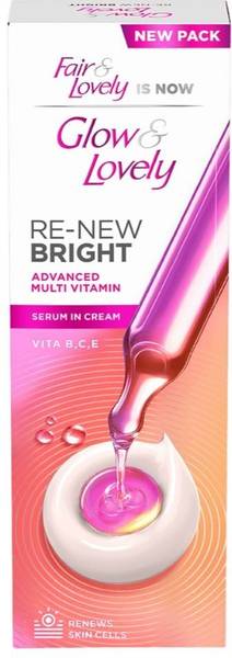 Fair & Lovely Renew Bright Up Cream 80g With Multivitamins