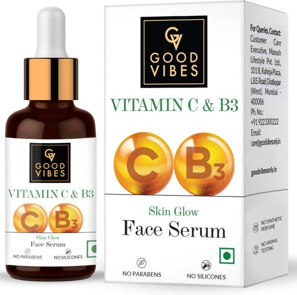 GOOD VIBES Vitamin C and B3 Skin Glow Face Serum 30 ml