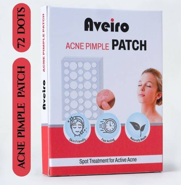 Aveiro Acne Pimple Patch , Invisible Facial Stickers cover(72 dots)