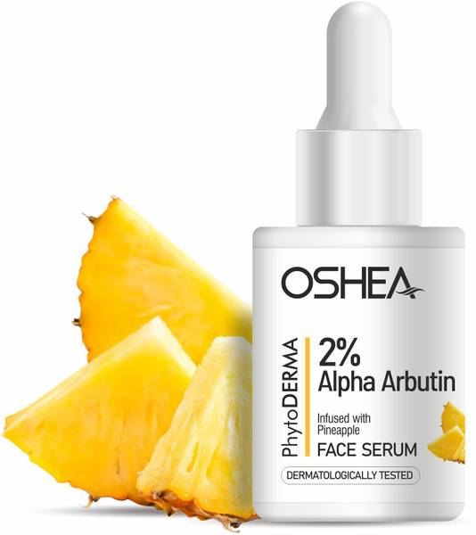 OSHEA PhytoDERMA 2% Alpha Arbutin Serum infused with Pineapple Face Serum
