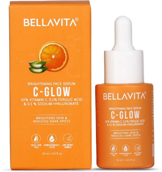 Bellavita 10% Vitamin C Serum|Helps in Skin Brightening & Pigmentation Removal|