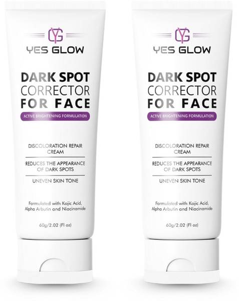 YES GLOW Dark Spot Corrector For Face - Pack of 2