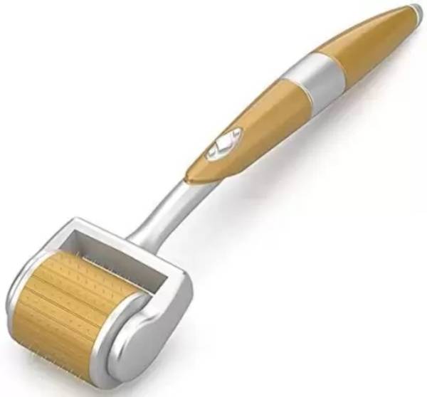 YLDZ 0.5 mm Professional Gold Plated 192 Needles Titanium Alloy Derma Roller, Gold,