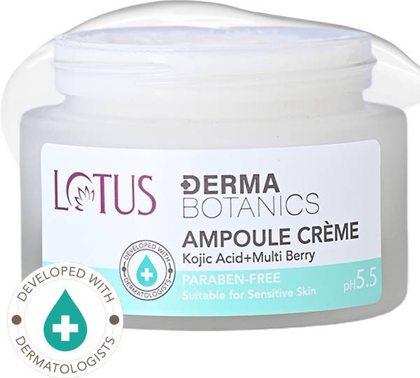 LOTUS DERMA BOTANICS Derma Botanics, Ampoule Creme Kojic Acid + Multi Berry