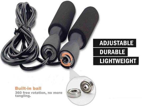 LYCAN Training/Fitness/Stamina Building Home Workout Skipping Rope Ball Bearing Skipping Rope