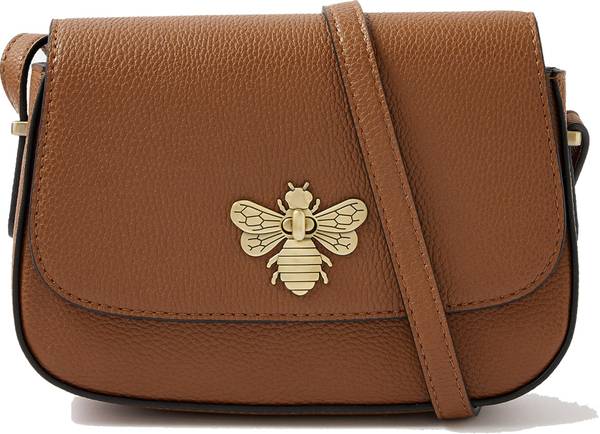 ACCESSORIZE LONDON Tan Sling Bag Britney Bee Body Body