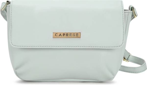 Caprese blue cheap solid sling bag