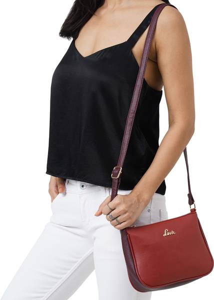 Lavie red sling bag on sale