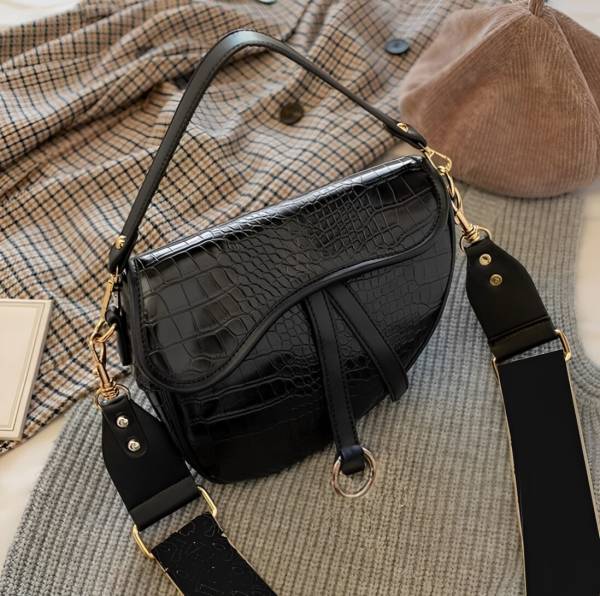 LIZIQI Black Sling Bag Stylish Trendy Branded Black Sling bag for women | Black Side Bags for girls