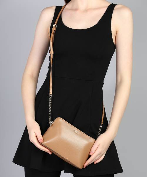 DKNY Tan Sling Bag R83E3655CSH
