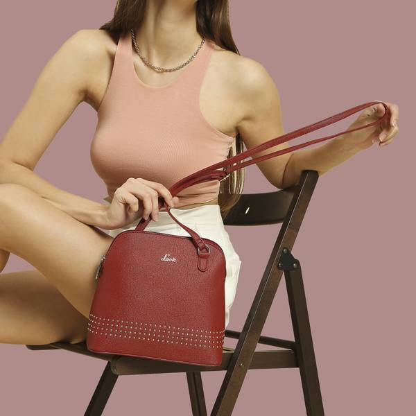 Lavie maroon 2025 handbag