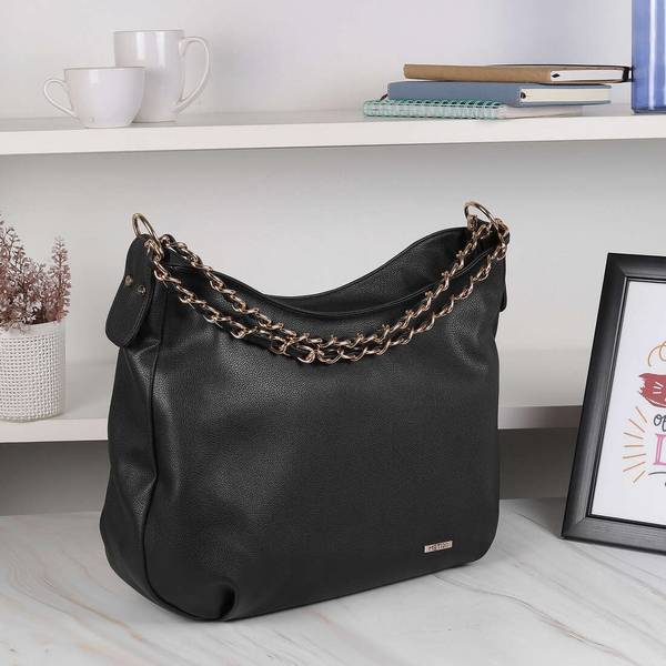 METRO Black Shoulder Bag 66-278