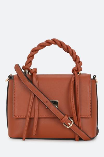 VAN HEUSEN Brown Sling Bag Sling Bags