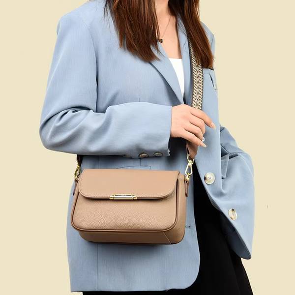 HaveGlam Khaki Sling Bag Trendy PU bags for women