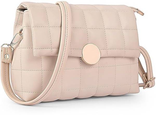 ADISA Beige Sling Bag SL5144-CRE