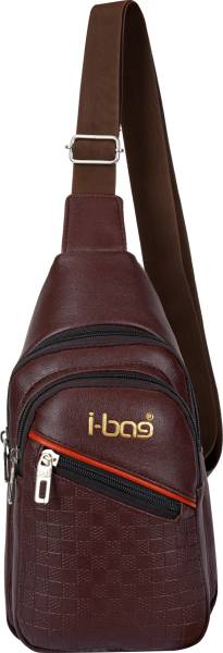 i-bag Brown Shoulder Bag Men and Women