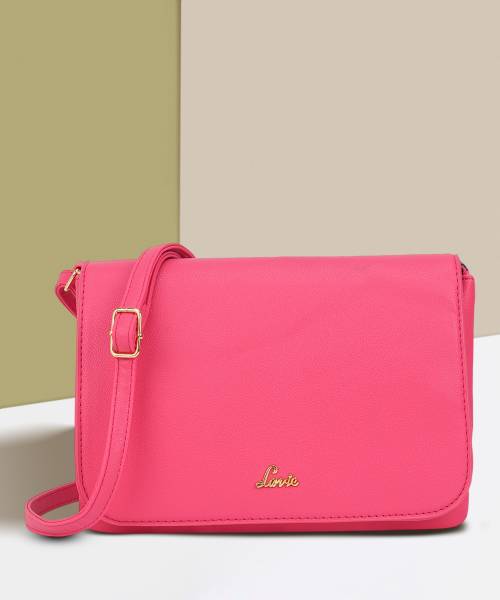 LAVIE Pink Sling Bag Candy 2C Flap Sling Bag