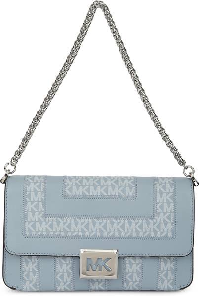 MICHAEL KORS Blue Sling Bag 35S2S6SL2B PALE BLU MLT OS Price History