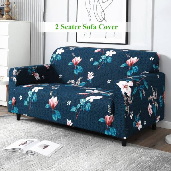 HOKiPO Polyester Floral Sofa Cover