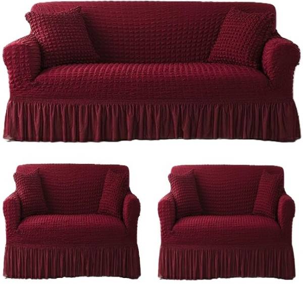 Flipkart SmartBuy Polycotton Striped Sofa Cover