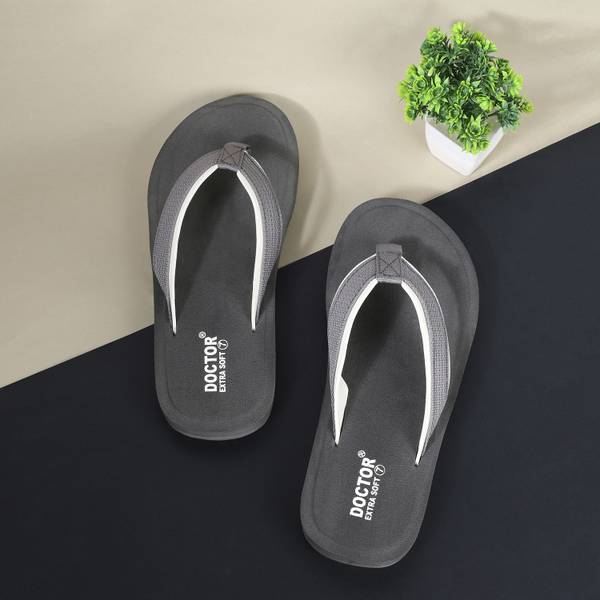 DOCTOR EXTRA SOFT Men Orthopedic Diabetic Non-Slip Lightweight Durable Cushion D-34 Flip Flops