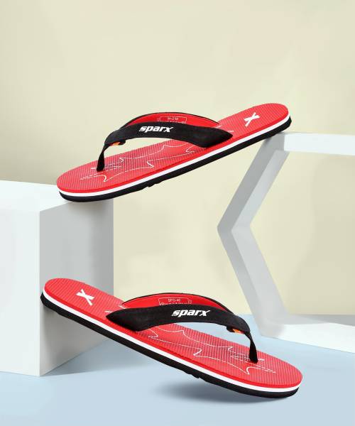 Sparx Men SFG 46 Black Red Slippers