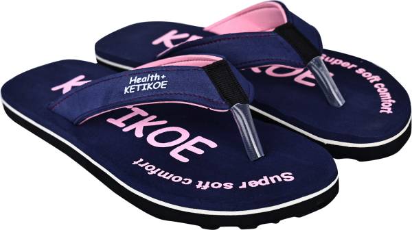 KETIKOE Women Extra Soft Slippers For Womens Orthopedic Diabetic Light Weight Flip Flops