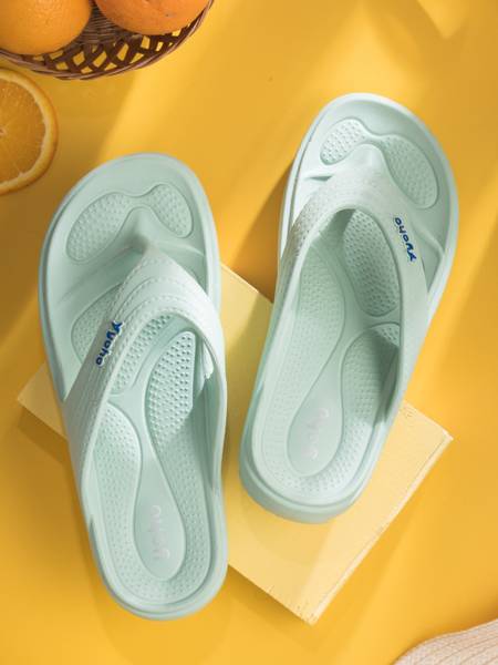 yoho Women Drizzle Soft Slippers| Mild Acupressure | Lightweight | Anti Skid | Waterproof Flip Flops