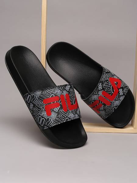 Fila deals slides red