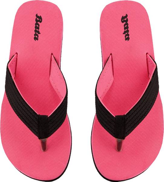 Bata sales pink slippers