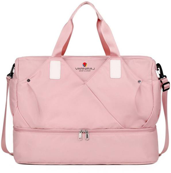 VARNIRAJ IMPORT & EXPORT Foldable Travel Duffel Bag, Large Capacity Folding Travel Bag Small Travel Bag - free size