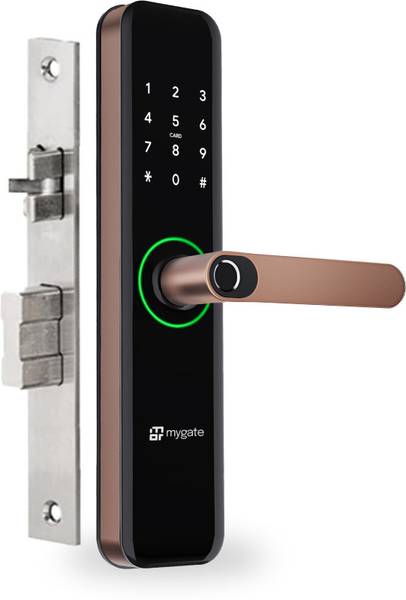 Mygate Lock SE: 6 Ways to Unlock - App,PIN,RFID,Key,OTP & Fingerprint | 3-Year Warranty Smart Door Lock