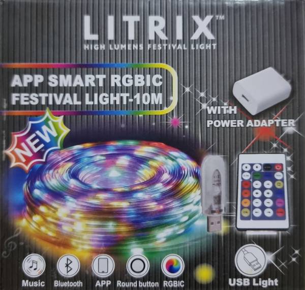 Litrix LX USB-Bluetooth-RGB with remote control Light Strip
