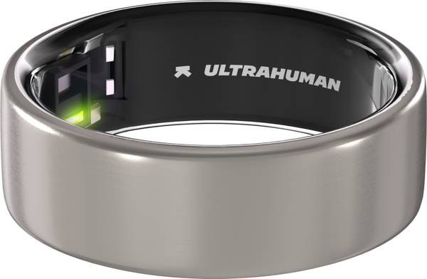 Ultrahuman Ring AIR Track Sleep, Workouts, HR, HRV, Health Tracker - Up to 6 Days Battery Smart Ring