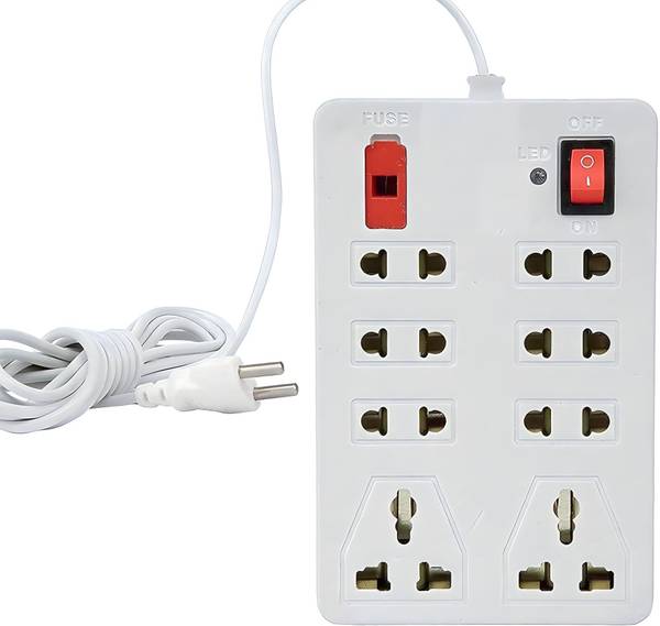 SND 8 Plug Point Light Extension 8 Socket Extension Boards 8 Socket Extesnion Board