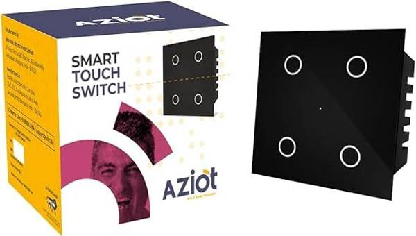 AZIOT Smart Modular 4 Touch Switch: Elevate Your Home with Effortless Control Smart Switch
