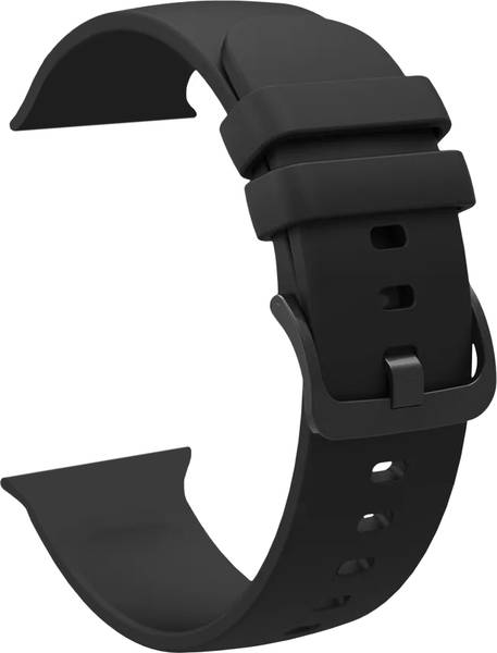 ACM Sliding Watch Strap Silicone Color Hook for Apple Watch Series 1 42mm Smartwatch Belt Band Black Smart Watch Strap