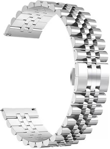 ValenteStore 22mm Stainless Steel Watch Strap  Compatible with Wide Range all 22mm Lugs Smartwatches Smart Watch Strap